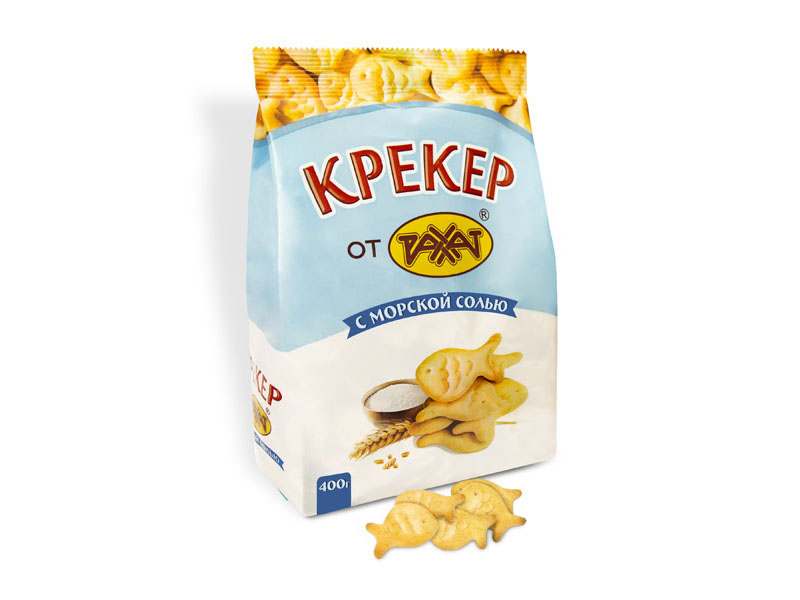 Печенье крекер с морской солью «От Рахат» 400г -‎ купить соленый крекер ...