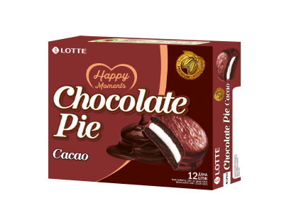ГЛАЗИРОВАННОЕ ПЕЧЕНЬЕ-lotte "CHOCOLATE PIE CACAO 336 " купить в ...